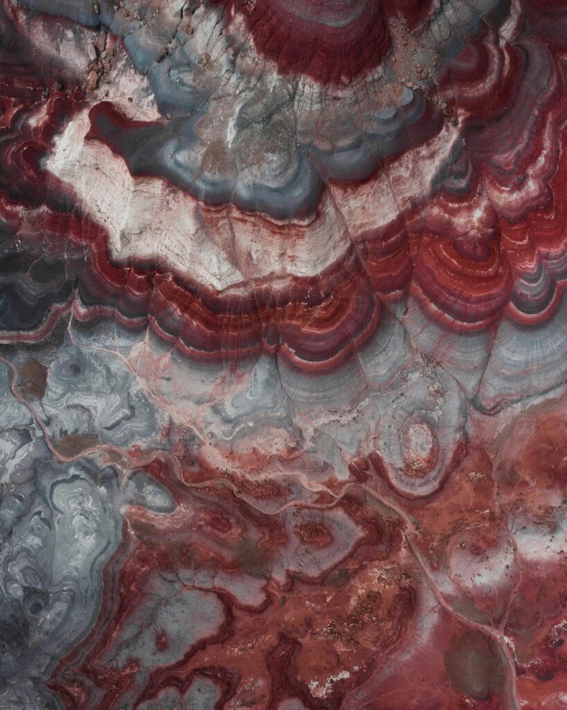 メノウの採集地と産地——フィールドの写真