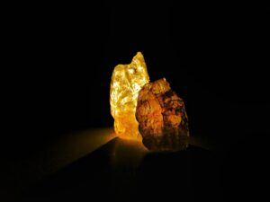 琥珀の産地と採集——日本の鉱物写真